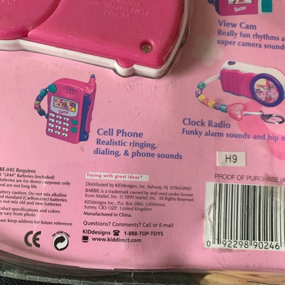 Vintage Barbie clip sounds toy - Picture 8 of 8